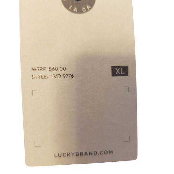 Lucky Brand NWT 5 pk no show hipster panties nylon spandex‎ blend L - Picture 5 of 10